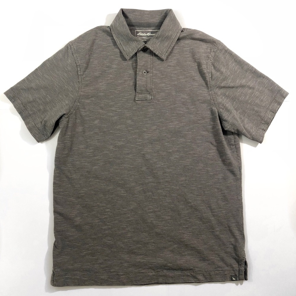 Men’s Eddie Bauer Cotton Button Up Polo Shirt